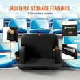 thumbnail image 3 of VEVOR 2 Pack Back Support Stadium Seat Wide Portable Reclining Bleacher Chair, 3 of 9