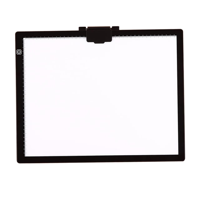 veasfak A3 Light Box, LED Tracing Light Pad USB Power Cable Dimmable Brightness