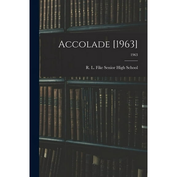 Accolade [1963]; 1963, (Paperback)