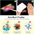 thumbnail image 6 of ZMLM Rainbow Scratch Paper Art Crafts Mini Notes Kids Gifts 4 5 6 7 8 9 10 Years Old Girls Boys Students Teens Classroom Prizes Supplies School Birthday Party Travel Toy, 6 of 7