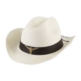 thumbnail image 1 of Sombrero de vaquero clásico Hugo Sombrero de protección solar unisex blanco, 1 of 10