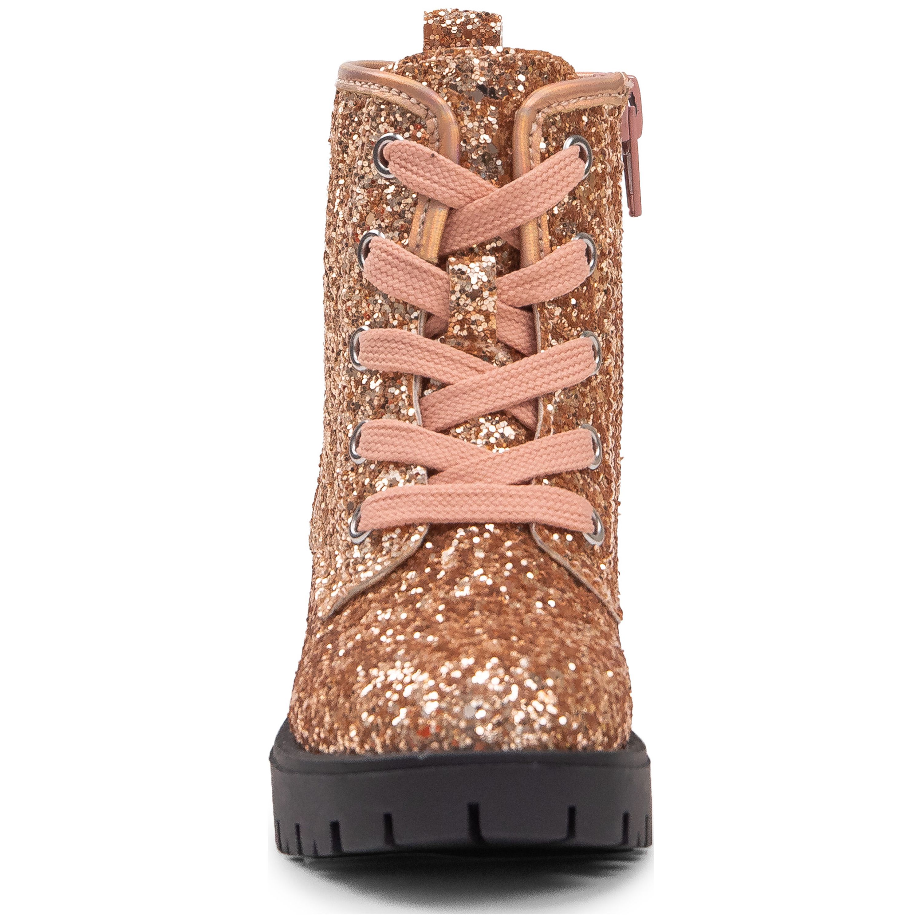 PORTLAND By Portland Boot Company Toddler & Kids Glitter Combat Boots, Sizes 7-5