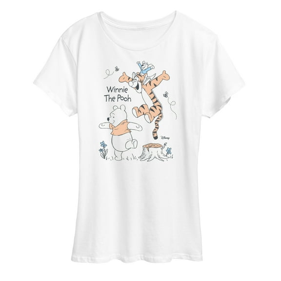 Winnie the Pooh - Winnie The Pooh Tigger Roo - Women's Short Sleeve Graphic T-Shirt