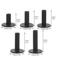 thumbnail image 2 of FOMIYES 5Ud Pelotas Y Tees Negros De Golf Para Entrenamiento Exterior Con Fácil Transporte, 2 of 8