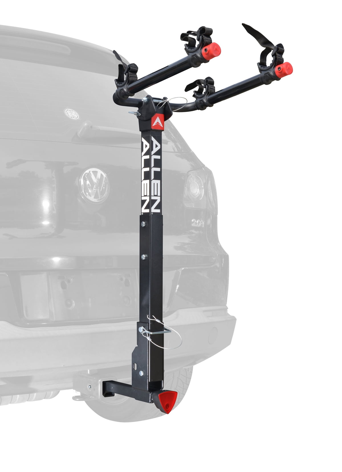 Deluxe Locking Quick Release 2Bicycle Hitch Mounted Bike Rack Carrier