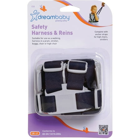 Dreambaby Safety Harness and Reins, Navy