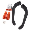 thumbnail image 4 of Palancas Manuales de Y Embrague de Aluminio CNC, de 2 Protectores de Bocina - Naranja Yotijar Palancas de embrague de freno de moto, 4 of 10