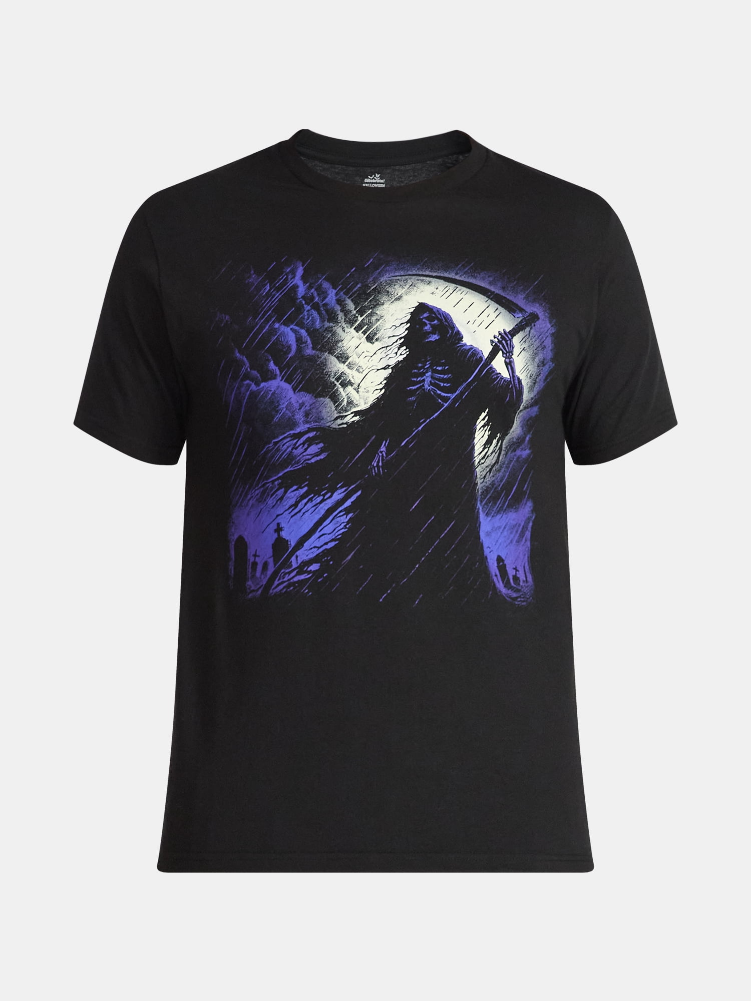 Halloween Men's Grim Reaper Graphic Tee from Way to Celebrate, Sizes XS-3XL