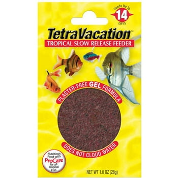 Tetra Vacation Tropical Feeding Block 1.06 Ounce, Feeds Fish up to 14 Days