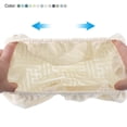 thumbnail image 4 of Cubiertas de taburete redondas Uxcell, cubiertas elásticas para taburetes de bar, fundas de cojín de taburete lavables, fundas ajustables para asientos de sillas de bar en color beige de 14" a 18", 4 of 7