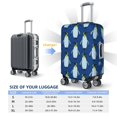thumbnail image 6 of Gaeub Beautiful King Penguin Pattern Elastic Luggage Cover with Concealed Zipper Dust-Proof Luggage Cover Protector - 18-32 inch - Small, 6 of 9