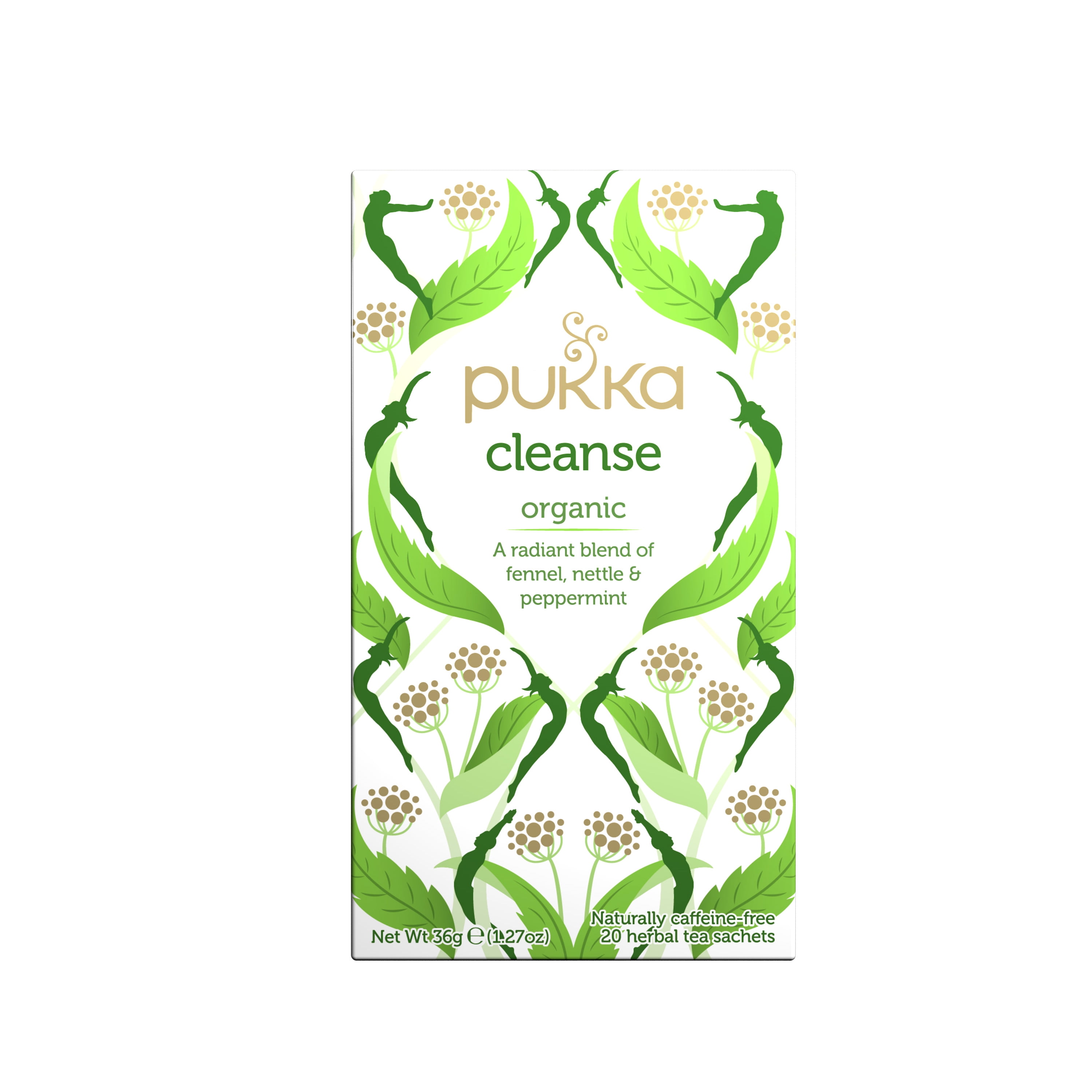Pukka Organic Herbal Tea Cleanse, 20 Tea Bags