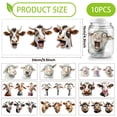 thumbnail image 2 of 1set PVC DIY Heat Transfer Paper for UV Sublimation Cup Sheep 110x240mm 10 style 1pc/style 10pcs/set, 2 of 7