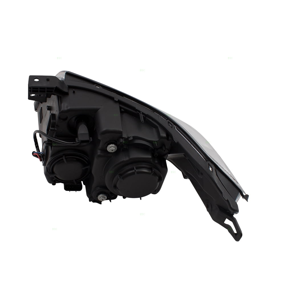 Brock Replacement Driver Halogen Headlight Compatible with 2010 