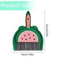 thumbnail image 3 of 1 Pc Mini Broom and Dustpan Set, Small Whisk Set, Lemon Mini Dustpan and Brush Whisk Broom for Desk, Housekeeping, Office, Kitchen Cleaning Supplies, 9.05x7.08 Inch, Lemon, 3 of 9