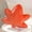 RD.Red, variant on 21.6-Inch Maple & Ginkgo Leaf Plush Pillow - Yellow Fall Thanksgiving Decor, Soft Short Plush Cushion for Sofa Home Decor, Holiday Gift Yellow