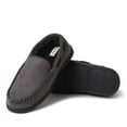 thumbnail image 3 of Dearfoams Men's Keaton Microsuede Moccasin House Shoe Slipper, 3 of 6