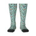 thumbnail image 1 of Balery Dachshund Dog Puppy Calcetines novedosos Calcetines deportivos Calcetines hasta la rodilla Calcetines de algodón Calcetines originales y geniales, 1 of 6