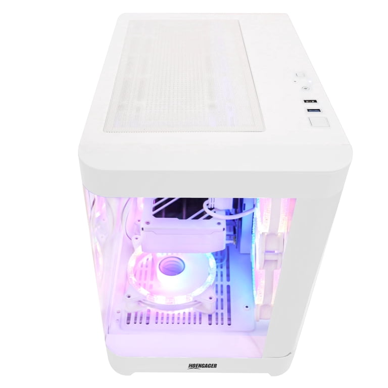 Hoengager Poseidon Gaming PC -AMD Ryzen 7 7800X3D 8 Core 4.2 GHz