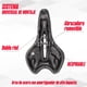 thumbnail image 5 of Asiento para bicicleta de montaña Mariluz 1090-1FM 275X160mm Negro Antiprostatico, 5 of 7