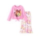 thumbnail image 1 of Set de ropa Disney Princess de manga larga para niñas de 4 a 5 años, 1 of 9