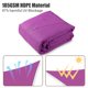 thumbnail image 4 of LAGarden 22'x22'x22' Triangle Sun shade sail & pole kit (10ft) Fuchsia 97% UV Block Commercial events Pool Outdoor LAGarden Modern, 4 of 9