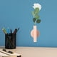 thumbnail image 4 of VERDANVERSE 2Ud Jarrones De Pared Modernos En Metal Oro Rosa Para Flores Con Y, 4 of 6