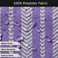 thumbnail image 5 of Vargottam Indoor/OutdoorTablecloth58x102 Inch RectangleTablecloth with Umbrella Hole and Zip- Waterproof PatioTableCloths- TableCovers for Backyard RectangularTable- Dusty Purple, 5 of 5