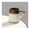 White, variant on Vintage Ceramic Coffee Cup 330ml 430ml Large Capacity Mug with Triangle Handle