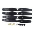 thumbnail image 1 of Esquirla 4 Pcs Black Mini Drone Propellers Replacement Part for Drone Essential Accessory, 1 of 8