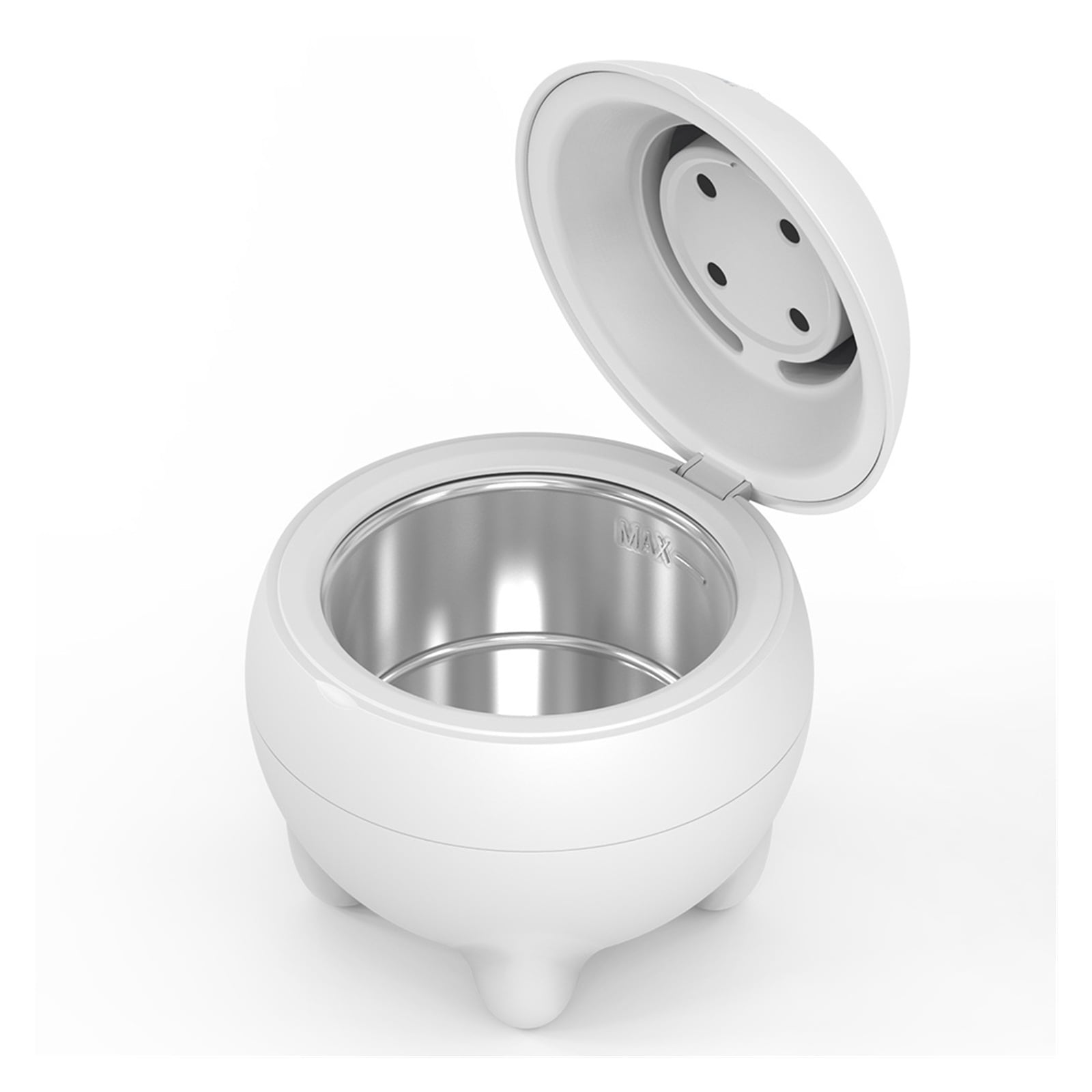 48KHz 24W Mini Ultrasonic Retainer Cleaner for Jewelry Mouth Guard Denture Personal Care Cleaner