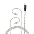 thumbnail image 1 of Mistaha JCALLY LT4C100 4 Strands 5N Purity Oxygen-free Copper Silver Plated Headset Upgrade Cable Three, 1 of 8
