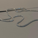 thumbnail image 5 of Cadena de clavícula brillante y brillante, collar de plata S925, diseño de nicho simple para estudiantes, cadena simple que no se desvanece, 5 of 6