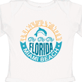 thumbnail image 4 of Inktastic Miami Beach Florida Travel Trip Boys or Girls Long Sleeve Baby Bodysuit, 4 of 5