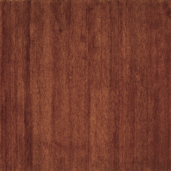 Ahgly Company Indoor Square Abstract Brown Contemporary Area Rugs, 4' Square