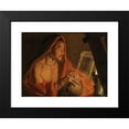 thumbnail image 2 of Matthias Stom 18x15 Black Modern Framed Museum Art Print Titled - Saint Jerome, 2 of 5