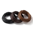 thumbnail image 3 of Leather Cord for Jewellery Making 10 Meters/Lot 0.5-2.5mm Leather Cord Round Wax Rope String for DIY Necklace Bracelet Jewelry Findings Making Accessories
--------
Leather String for Bracelet Necklace DIY, 3 of 7