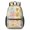 Pioneer Flower Floral Print Pattern-2, variant on Pioneer Flower Floral Print Pattern 17" School Backpacks for Teens,Waterproof Oxford Fabric,S-Shape Padded Straps for School,Travel,Hiking,Camping