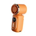thumbnail image 2 of Ventilador portátil con clip, rotación ajustable, recargable, tamaño bolsillo, 5 velocidades, ideal para mujeres, hombres, conciertos, oficina y Naranja, 2 of 8
