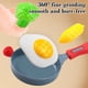thumbnail image 4 of Juego de cocina infantil de 15 piezas | Frutas y verduras de juguete con comida para cortar | Juguete educativo de rol para niños y niñas | Juego de supermercado | Desarrollo de la coordinació, 4 of 5