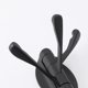 thumbnail image 5 of Gancho Giratorio Plegable ZHAOCHENG Metal 3 Brazos Montaje En Pared Negro Mate, 5 of 5