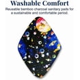 thumbnail image 3 of Serviettes d'Incontinence Réutilisables pour Femmes, Serviette Absorbante Lavable et Anti-Fuites avec Endos Imperméable, Infusée de Graphène, 1 Unité, 3 of 6