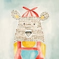 thumbnail image 2 of Timbrook, Natalie 15x15 Black Ornate Wood Framed with Double Matting Museum Art Print Titled - Deanie Beanie Bear, 2 of 4