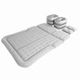 thumbnail image 2 of Colchón de aire para coche, cama de viaje inflable gruesa, almohadilla para dormir, accesorio para acampar, gris, 2 of 14