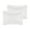 White, variant on Unique Bargains Set of 2  Single Layer Ruffled Envelope Closure Pillow Shams Queen White