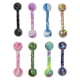 thumbnail image 5 of 8 Unids de material acero Inoxidable Lengua Tachas De Oreja Barra De Barbell Body Joyería Piercings De Oído, 5 of 8