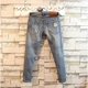 thumbnail image 2 of Pantalones vaqueros ajustados con gráficos para hombre, rotos, con agujeros, rotos, con bolsillos rotos, ajustados y ajustados, 2 of 5