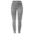 thumbnail image 4 of KHONTS Women's Christmas Printed Pants Festive Holiday Leggings Soft Stretch High Waist Daily Wear Bottoms Black2 L, 4 of 4