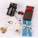 thumbnail image 3 of Envoltura de regalos, papel de regalo navideño, 10 piezas de 50 * 70 cm (tarjeta * 2 + cielo estrellado * 2 + piña * 2 + hexágono * 2 + oro rosa * 2), 3 of 5