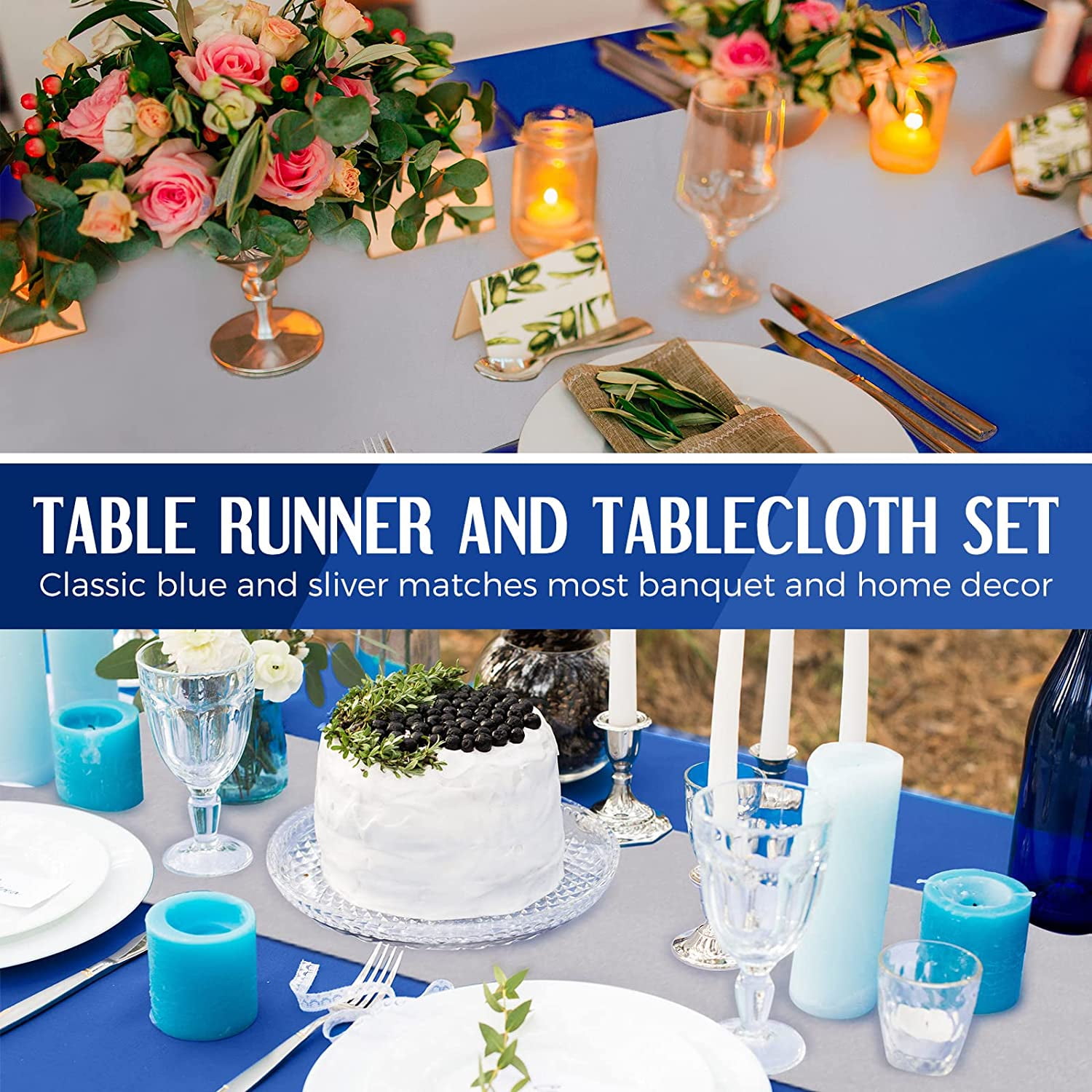 24 Packs Wedding Satin Table Runner Disposable Plastic Tablecloths 54 x 108 : 24 Pack Lavender Satin Table Runner 12×72 Inch Long